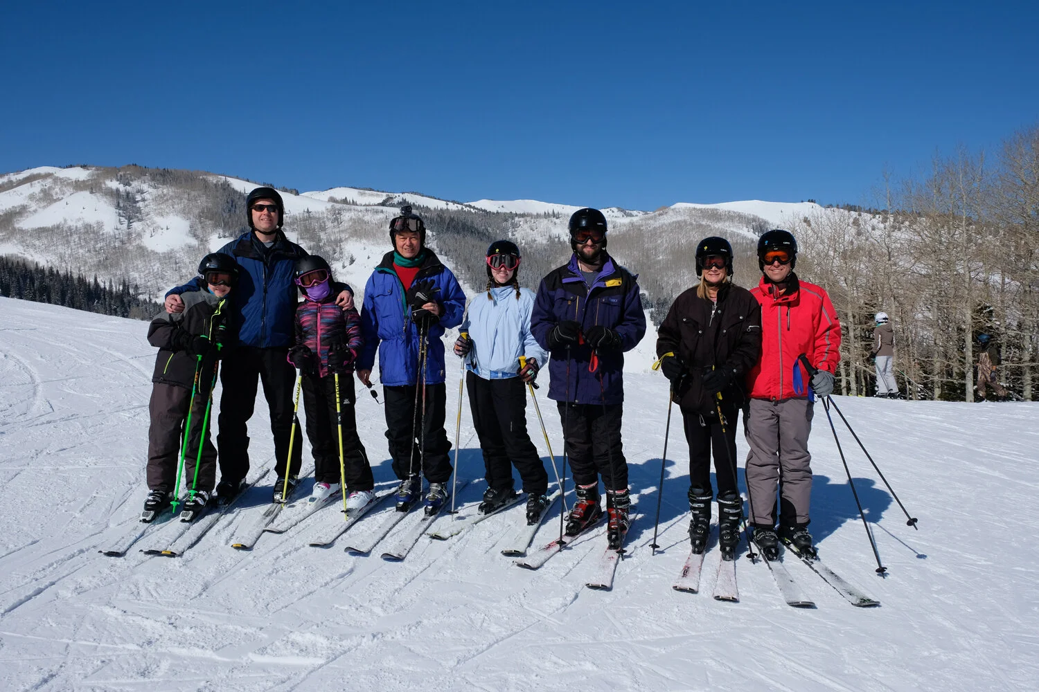 Greg and Family Ski trip
